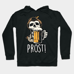 Prost German | Beer Skeleton Hoodie